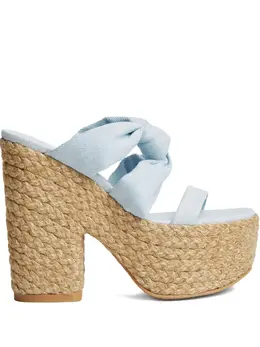 Stuart Weitzman: Голубые сандалии 