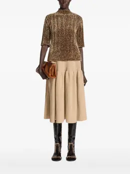 DRIES VAN NOTEN: Юбка из шерсти 