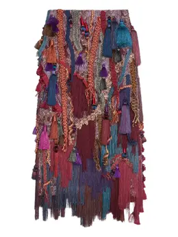 DRIES VAN NOTEN: Юбка миди 