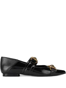 Kurt Geiger London: Чёрные балетки 