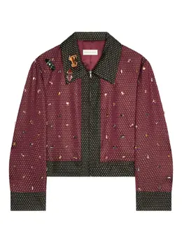 DRIES VAN NOTEN: Жаккардовая куртка 