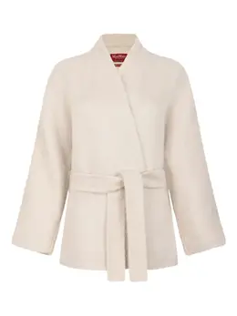 Max Mara: Бежевая куртка 