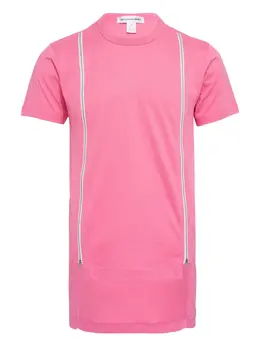 Comme Des Garçons Shirt: Розовая футболка 