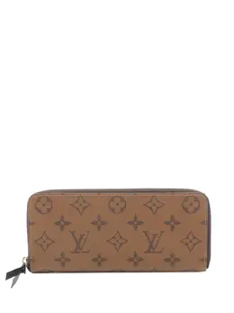 Louis Vuitton Pre-Owned: Коричневый кошелёк 