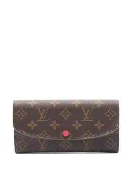 Louis Vuitton Pre-Owned: Коричневый кошелёк 