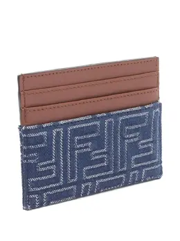Fendi Pre-Owned: Голубой картхолдер 