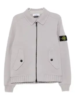 Stone Island: Кардиган из шерсти 