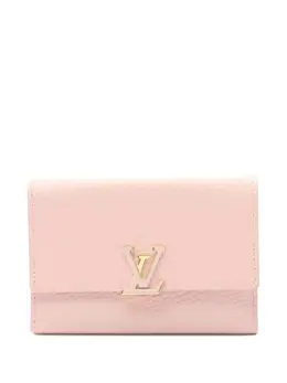 Louis Vuitton Pre-Owned: Светлый кошелёк 