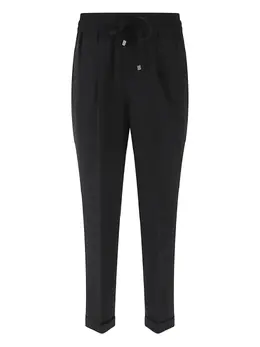 Kiton: Чёрные брюки 