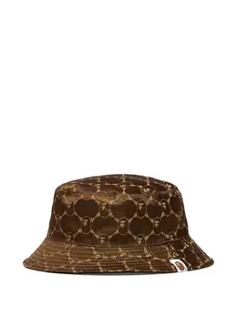 A BATHING APE®: Коричневая шляпа 