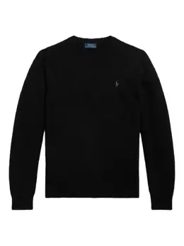 Polo Ralph Lauren: Чёрный свитер 