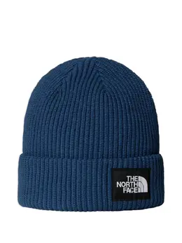 The North Face: Голубая шапка 