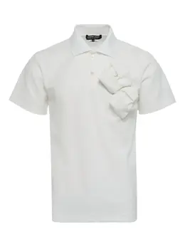 Comme des Garçons Homme Deux: Белое поло 