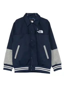 The North Face: Голубая куртка 