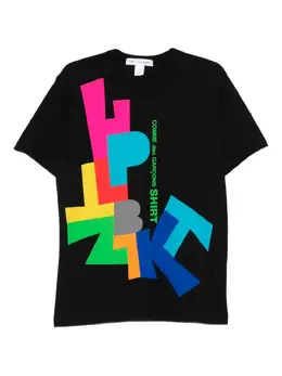 Comme Des Garçons Shirt: Футболка с принтом 