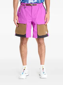 Nike: Фиолетовые шорты 