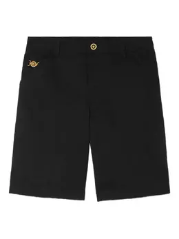 Versace: Чёрные шорты  Medusa Biggie
