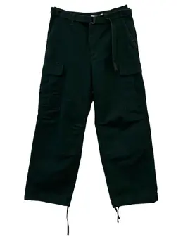 sacai: Тёмные брюки 