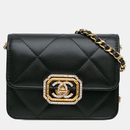Chanel: Чёрный картхолдер 