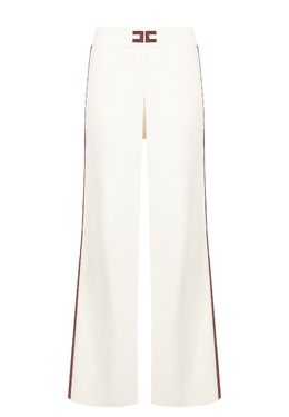ELISABETTA FRANCHI: Белые брюки 
