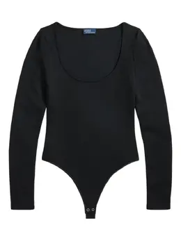 Polo Ralph Lauren: Чёрный боди 