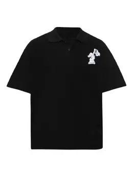 RHUDE: Чёрное поло 