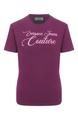 Versace Jeans Couture: Хлопковая футболка 
