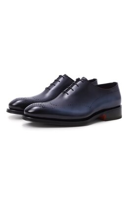 Santoni: Синие туфли  Carter