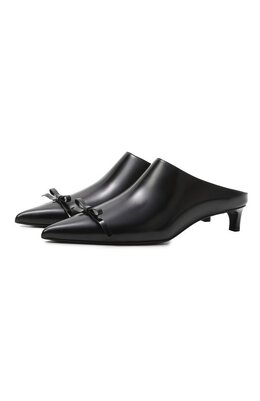 Jil Sander: Чёрные сабо 