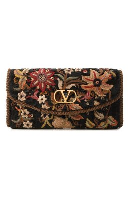 Valentino: Коричневая сумка 