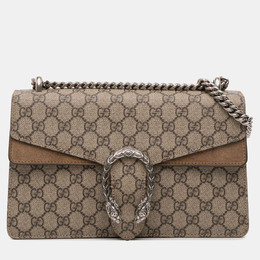 Gucci: Бежевая сумка  GG Supreme