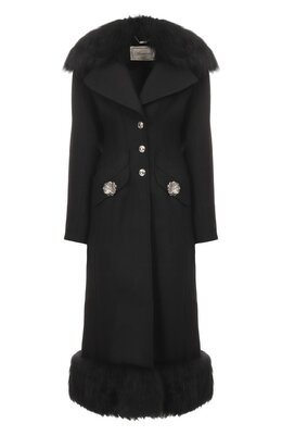 Blumarine: Пальто из овчины 
