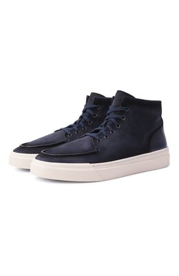 Santoni: Синие кеды 
