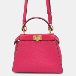 Fendi: Розовая сумка  Selleria