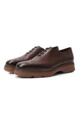 Santoni: Коричневые туфли 