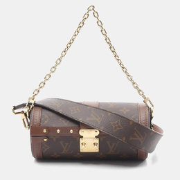 Louis Vuitton: Коричневая сумка  Papillon