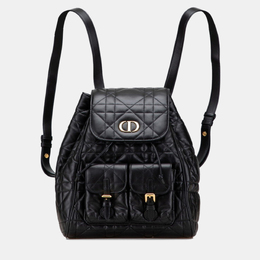 Dior: Чёрный рюкзак 