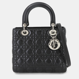 Dior: Чёрная сумка 