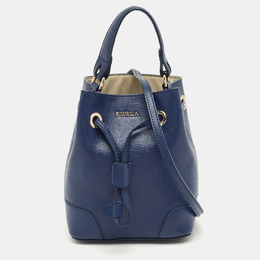 Furla: Синяя сумка  Stacy