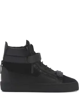 Giuseppe Zanotti: Чёрные кроссовки  Coby