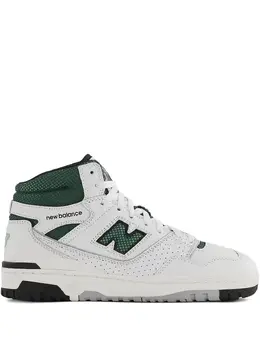 New Balance: Белые кроссовки 