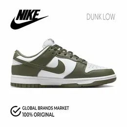 NIKE: Кроссовки  Dunk Low цвета хаки