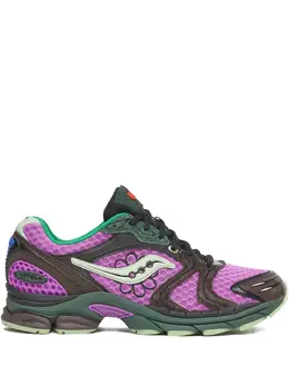 Saucony: Многоцветные кроссовки 