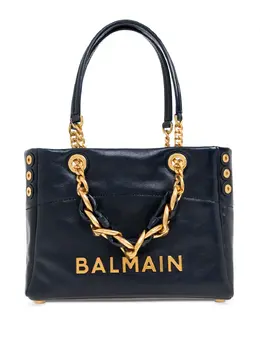 Balmain: Синяя сумка-шоппер  1945