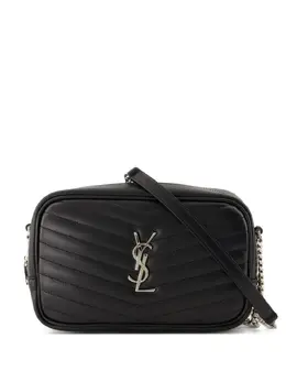 Saint Laurent: Чёрная сумка  Lou