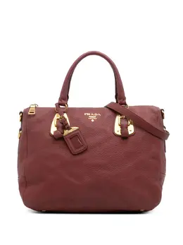 Prada Pre-Owned: Кожаный топ 