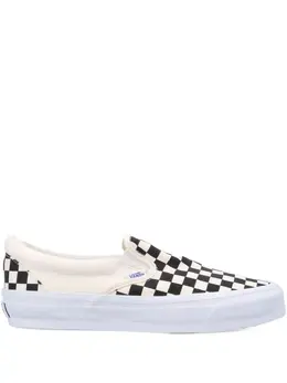 Vans: Белые кроссовки 