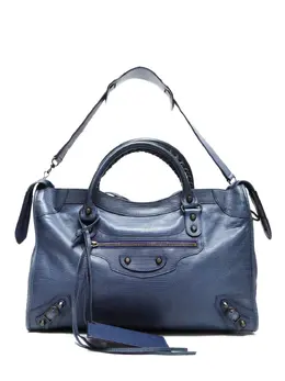 Balenciaga Pre-Owned: Голубая сумка 