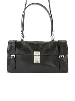Prada Pre-Owned: Чёрная сумка 