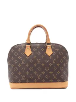 Louis Vuitton Pre-Owned: Коричневая сумка-шоппер 